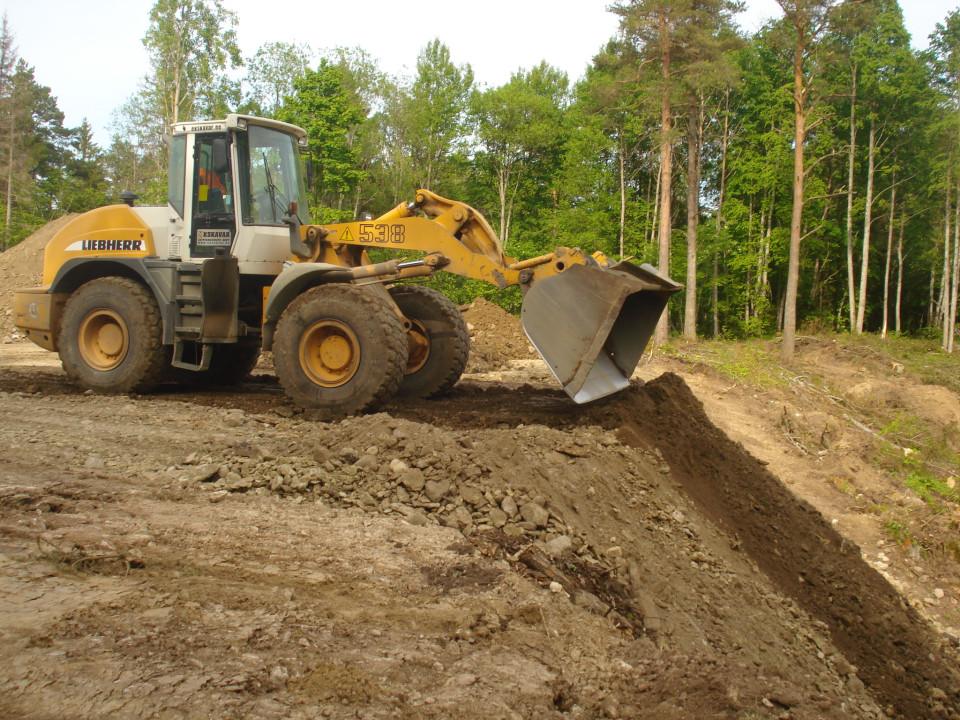 Frontaal Liebherr L538